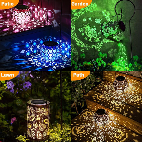 2 2 Pack 3.53inch Replacement Solar Light Parts Mode Warmwhite and RGB Color-Changing ,Solar Lights Replacement Top