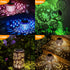 2 2 Pack 3.53inch Replacement Solar Light Parts Mode Warmwhite and RGB Color-Changing ,Solar Lights Replacement Top
