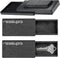 Magnetic Key Holder for Car, 3 Pack Rugged Black Plastic Cases with Strong Magnets for Car Key Hiding and More
