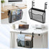 IANFAN 2-IN-1 Clamp On Desk Organizer, Under Desk Side Organizer Storage Hanging Wall Mounted File Holder Under Desks