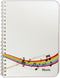 BookFactory Music Notebook/Music Journal, 100 Pages, 5'' x 7'', 10 Staves per page Format