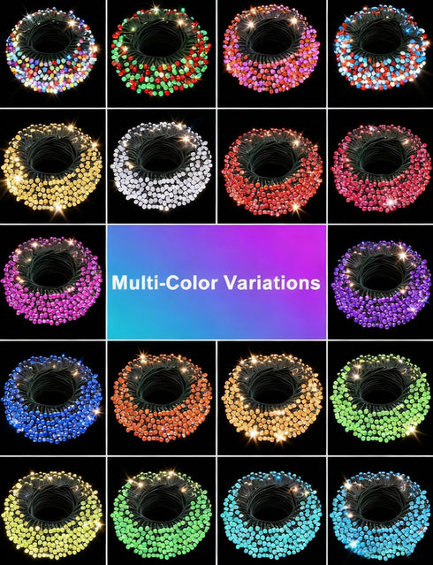 200 66Ft echosari Christmas String Lights, LED Color Changing Smart String Lights with App, Music Sync for Bedroom