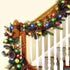 50 16.4Ft String Lights with Timer, Christmas Outdoor String Lights LED Waterproof Lights for Xmas Tree Wreath Garland