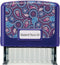 Guard Your Identity Theft Prevention Confidential Security Stamp, 2.25” x 0.75" (Medium, Blue Paisley)