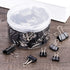 TecUnite 150 Pcs Binder Clips, Assorted Sizes, Large, Medium, Small, Office Supplies