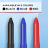 Paper Mate Ballpoint Pens, Write Bros. Blue Ink, Medium Point (1.0mm), 120 Count