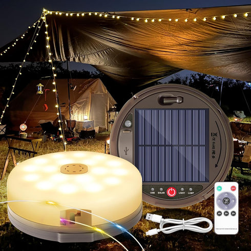 4 1 8 (42ft), Outdoor Waterproof Portable Stowable String Light, in Retractable Camping String Lights with Lighting
