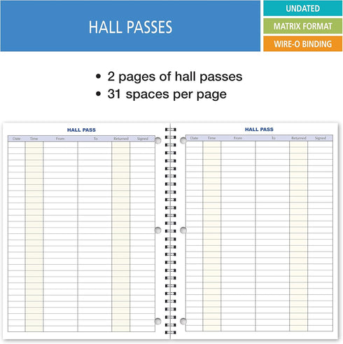 Elan Publishing Company Student Academic Planner - 8 1/2 x 11" Weekly View (AOTAP-Undated)
