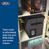 BCW Foldable Comic Book Storage Box - 1 ct, Fits 125-150 Sleeved and Boarded Comics, Gray Case for Silver, Bronze,