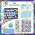 underbartliv 17 Set, 5 Potty Training Chart for Boys, PCS Potty Training Sticker Chart Cute Themes Potty Chart