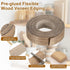 1" 25 uxcell x ft Wood Edge Banding, Pre-Glued Iron On Edging Strip, Plywood Wood Grain Repair Tape for Cabinet Repair