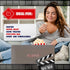 Poppy's Paper Popcorn Bags - 40 Pcs 1oz Concession-Grade Bags for Movie Nights, Popcorn Bars, and Concessions