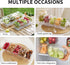 Set Party15.3" 5 Set 5 2 (5 1 pack) Chilled Condiment ServerTaco Bar Serving for Condiment Serving Platters