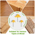 45 3 Set, 1/2 Inch 1/2", 5/8", 3/4" Pynsseu Degree Lock Miter Router Bit Piece Joint Router Bit Shank Router Bits
