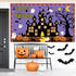 Halloween Bulletin Board Decorations, DIY Photo Crafts Set, Trick or Treat Pumpkin Bat Witch Cutouts