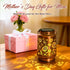 1PCS ANYTALK Sunflower Solar Lantern Lights, Outdoor Lanterns Garden Decor, Hanging Solar Lantern for Backyard Porch