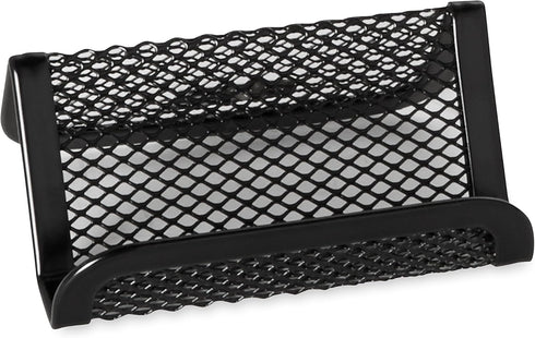 Rolodex Mesh Business Card Holder, Black (22251)