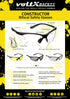 voltX 'CONSTRUCTOR' BIFOCAL Reading Safety Glasses (CLEAR +2.5 Dioptre) ANSI Z87.1+ & CE EN166F, certified/Cycling Sports Glasses includes safety cord + UV400 anti fog coated lens