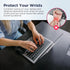 WavePads by PostureUp – Original Two Pack Adjustable Memory Foam Wrist Rests for Laptop & Keyboard Pain Relief