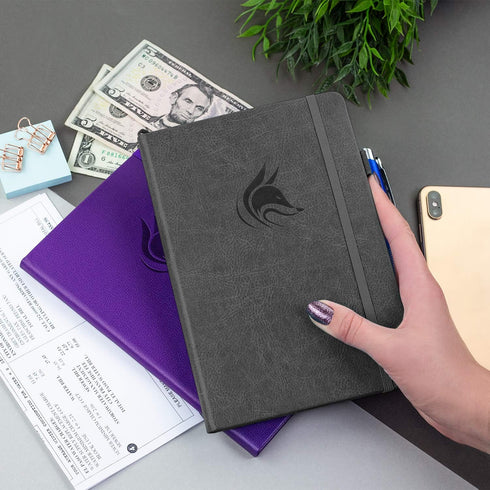 Clever Fox Check Register Book - Deluxe Transaction Register, Accounting Ledger Book, Checkbook Register & Checking