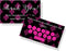 Jewelry Loyalty Cards | 50 Pack Thank You Notes Black Pink Fleur | 5 Bling Buy 12 Get One Free