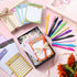 Yeaqee 12 Set Employee Appreciation Gifts - 12 Motivational Sticky Notepads, 12 Pens, 12 Ribbons for Office Supplies