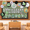 Qilery 66 Pcs Succulents Potted Bulletin Board Set, When We Learn We Grow Plant Cutouts for Classroom Decoration