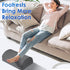 Foot Rest for Desk & Gaming Accessories, Comfortable Footrest with 2 Adjustable Heights & Removable Cover, Office Desk