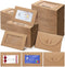 Uiifan 300 Pcs Window Gift Card Envelopes, 4 x 2.8 Inch Mini Envelopes with Heart Shaped Clasp for Gifts