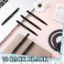 Teling 72 Pcs Small Ballpoint Pen, Mini Pens Bulk, 4 Inch Short Pens for Notebook, Pockets, School Office (Black)