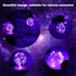 Bulb, 2W Bulbs, 15W Bulbs E26 Purple Decorative Light Purple LED Fairy Light Equivalent Cute Light for Pendant Light