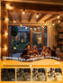 Xingzd 50ft 25 G40 Bulbs, LED Outdoor String Lights, Globe Shatterproof Hanging Patio Lights Plug in, Waterproof Warm