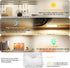 5-Pack 3 Dimmable Closet 7.9 inch Counter Motion Sensor Under Cabinet Light, Color Temperature Rechargeable Magnetic