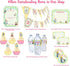 POP parties Ink Alice in Wonderland Bottle Labels - 20 Classic Water Bottle Labels Made in The USA