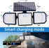 siarenomo Lights,2500LM 167 LightsIP65 Waterproof270Wide 3 Modes3 (2) Solar Outdoor LED Motion Sensor Outdoor Angle