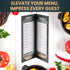 10 Pack 2 4.25" 11" Pack (2 10 Pack) View Menu Holder Menu Covers x | Black Leather Menu Sleeves Book Style