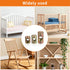 Bnnrjia 77 M6 Set, Hammer Pcs Barrel Nuts, Cross Dowel Joint Nuts, Metric Slotted Barrel Nut Embedded Nut for Bed Crib