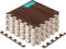 Yes4All EVA Interlocking Mats, Puzzle Floor Tiles, Foam Floor Padding with Border