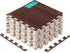 Yes4All EVA Interlocking Mats, Puzzle Floor Tiles, Foam Floor Padding with Border