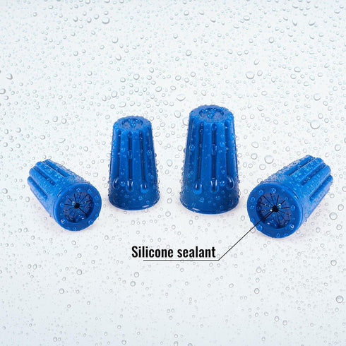 Waterproof Outdoor Electrical Connector Cable Terminal, 40 Pieces for Wet Location Installation