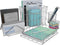 Sorbus Desk Organizer Set, 5-Piece Accessories Set Includes Pencil Cup Holder, Letter Sorter, and Sticky Note Holder