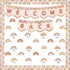 Boho Rainbow Welcome Bulletin Board Decoration Set for School Classroom, Party, Home Wall