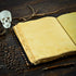 Hocus Pocus Spell Book - XX LARGE Leather Grimoire Journal, Halloween Decorations, Witchcraft Supplies, Tarot Journal