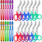 Chumia 24 Pack Trauma Shears Pen Light Bulk for Nurses Nursing Scissors