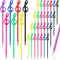 Lincia 100 Pcs Music Ballpoint Pens, Novelty Musical Note Gifts, Decorative Party Favors for Piano Teachers, Mixed