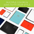 Rocketbook Matrix Smart Reusable Graph Notebook, Eco-friendly Isometric Notebook, Neptune Teal, Letter Size