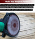 10 PCS 9 Inch 180 Grit Sanding Discs for Hand Radial Sander Hook & Loop Sandpaper