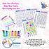 Set 126-Day Mood Tracker Journal for Teen Girls & Women | Guided Mental Health & Self-Care Planner with Daily Check