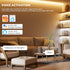 5-in-1 Dimmable Home/Siri,DC12-24V PAUTIX WiFi LED Controller for Monochrome CCT RGB RGBW RGBCCT LED Strip Lights