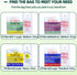 YovhVon 0.8Mil(20 100 Count, Pack|, 1/6 11"x6"x21", Microns), Plastic Bags with Handles, T-Shirt bag, Thank You bags